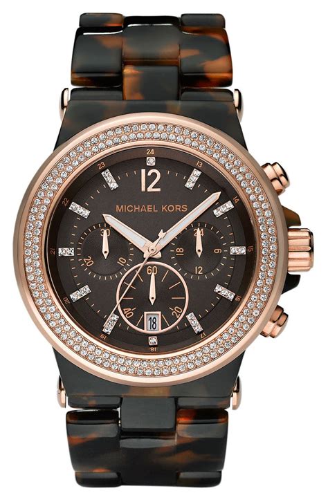 Michael Kors Resin Band Casual Wristwatches for sale 